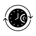 We work around the clock